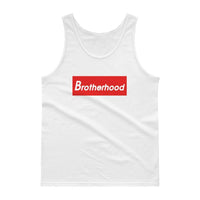 2 In 2 Out Apparel White / S "BROTHERHOOD" Tank top