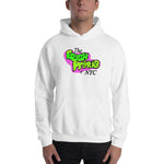 2 In 2 Out Apparel White / S "FRESH PROBIE" Hooded Sweatshirt