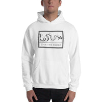 2 In 2 Out Apparel White / S "JOIN THE SQUAD" Hooded Sweatshirt