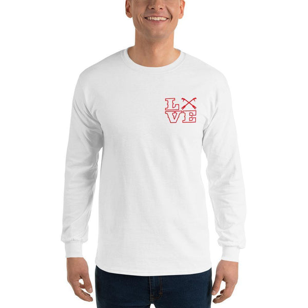 2 In 2 Out Apparel White / S "LOVE KNOT" Long Sleeve T-Shirt