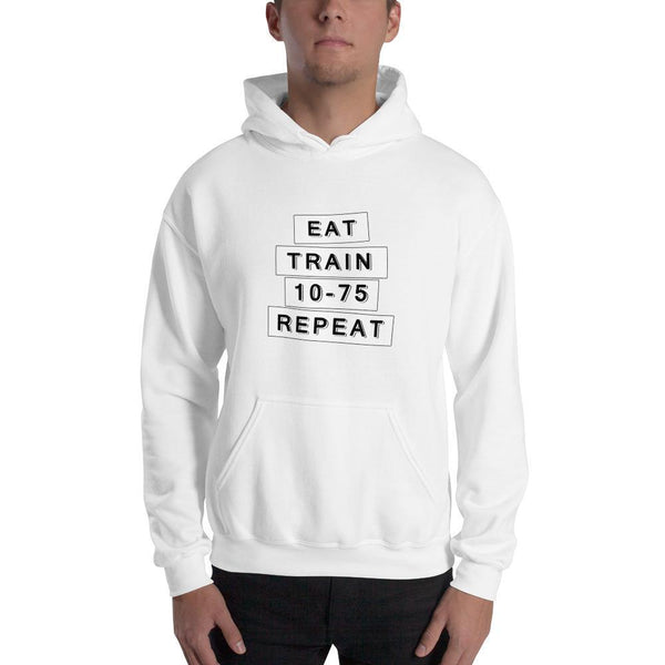 2 In 2 Out Apparel White / S "PERFECT TOUR" Hooded Sweatshirt