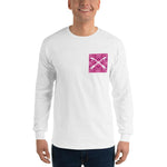 2 In 2 Out Apparel White / S "PURP LOGO" Long Sleeve T-Shirt