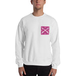 2 In 2 Out Apparel White / S "PURP LOGO" Sweatshirt