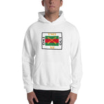 2 In 2 Out Apparel White / S "SWAG" Hooded Sweatshirt