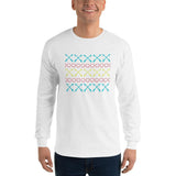 2 In 2 Out Apparel White / S "UGLY SWEATER" Long Sleeve T-Shirt