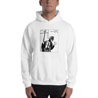 2 In 2 Out Apparel White / S "X TRIBUTE" Hooded Sweatshirt