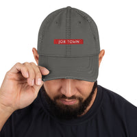 JOB TOWN Distressed Dad Hat