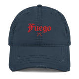 "FUEGO" Distressed Dad Hat